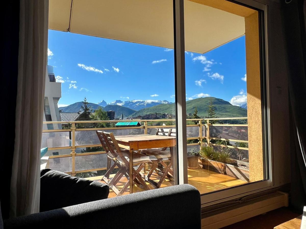 Alpe D'Huez - 46 M2 - Belle Terasse Apartment ภายนอก รูปภาพ